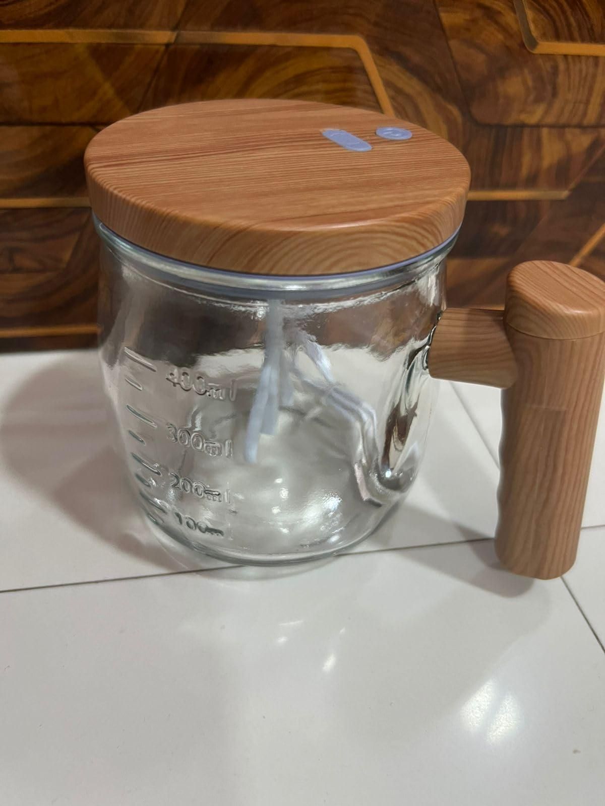 ☕ AutoStir 400ml Self-Mixing Coffee Cup