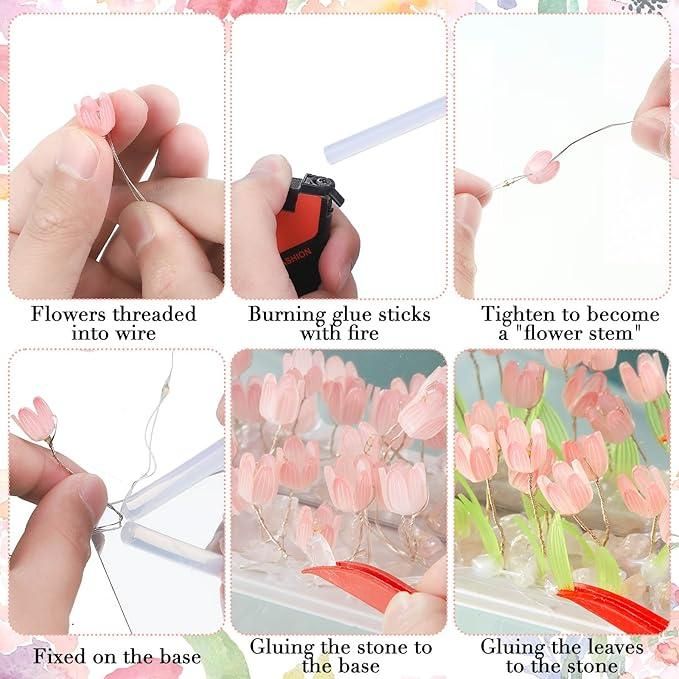 🌷 TulipGlow Mirror Lamp