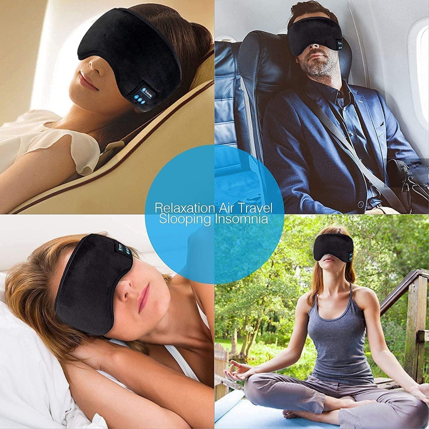 😴🎵 DreamBeats Bluetooth Sleep Mask