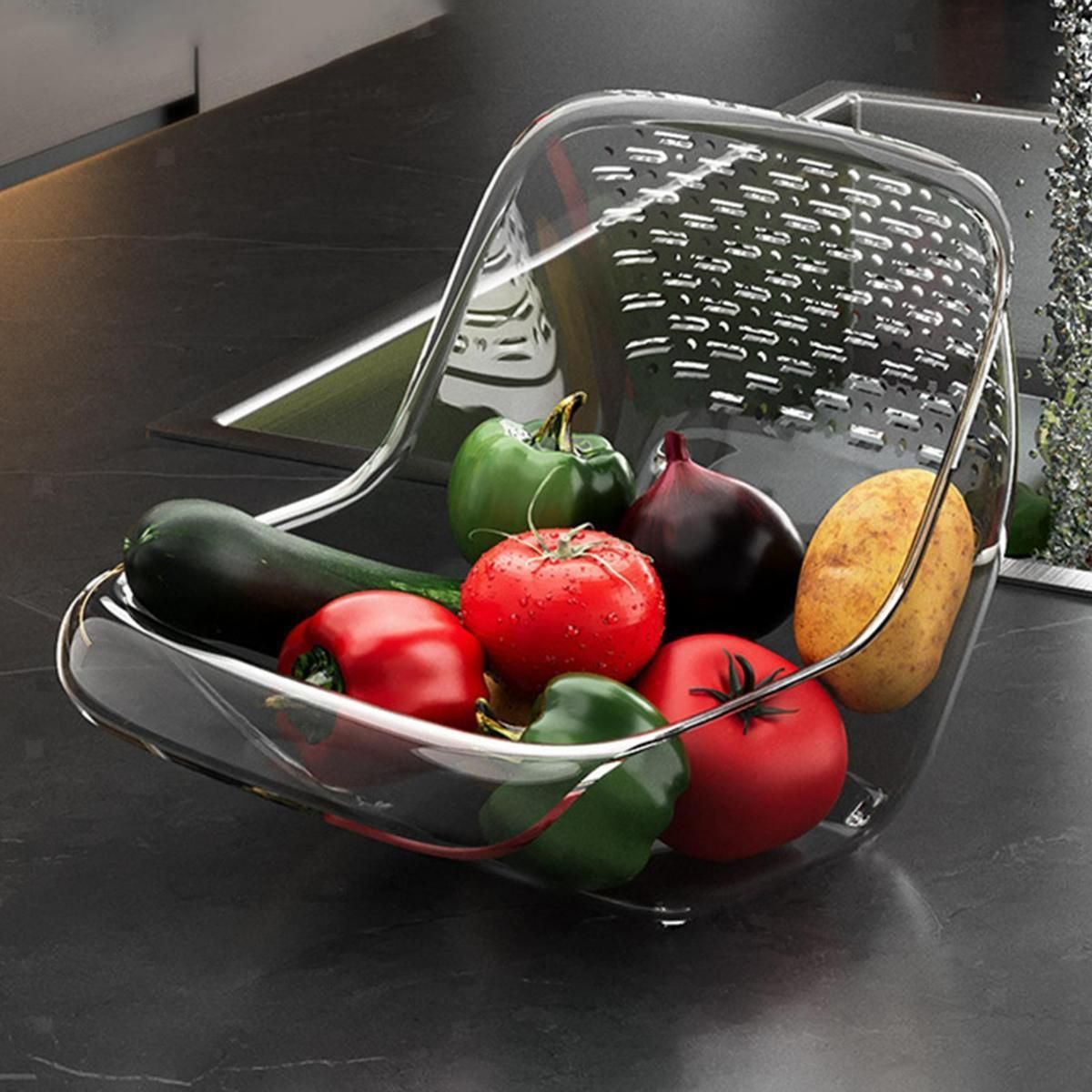 🍽️ DrainEase Kitchen Basket