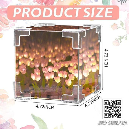 🌷 TulipGlow Mirror Lamp