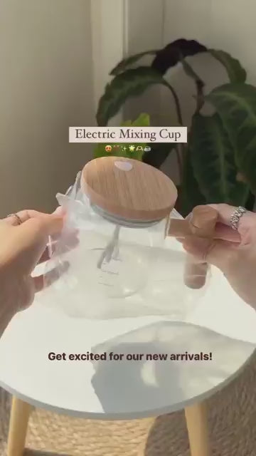 ☕ AutoStir 400ml Self-Mixing Coffee Cup